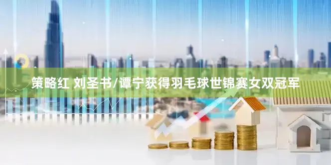 策略红 刘圣书/谭宁获得羽毛球世锦赛女双冠军